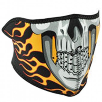 Braga Moto Zanheadgear Burning Skull Braga Moto Zanheadgear Burning Skull