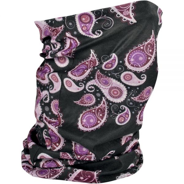 Braga Moto Zanheadgear Purple Paisley