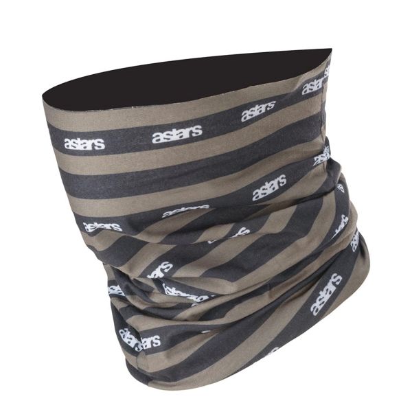 Braga Moto Alpinestars Vintage Neck Tube Black Military Green