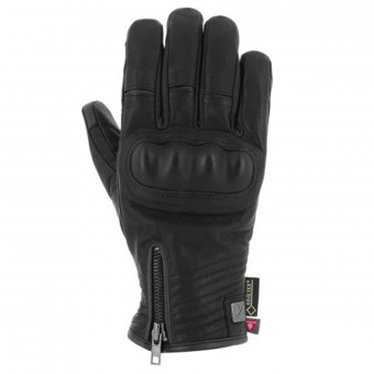 Guantes moto V'Quattro Cafe Racer Gore-Tex Black