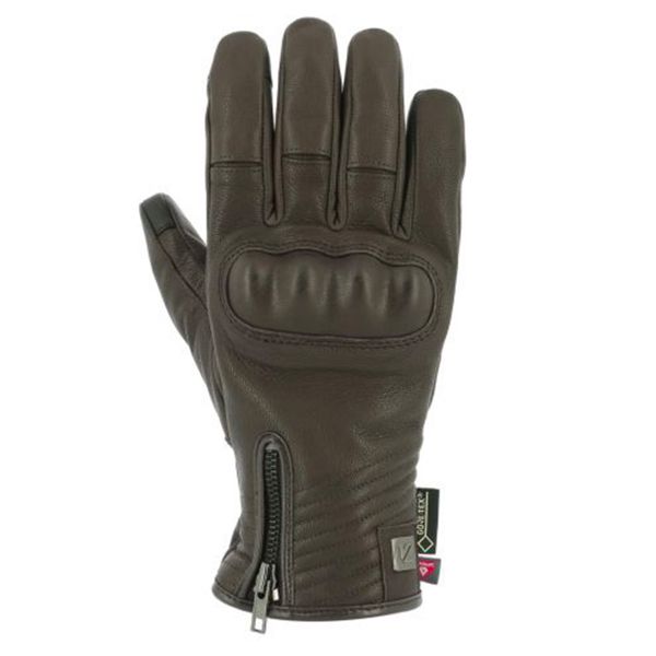 Guantes moto V'Quattro Cafe Racer Gore-Tex Brown