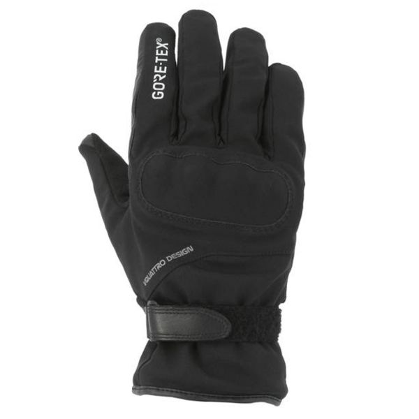 Guantes moto V'Quattro Enzo 17 Gore-Tex Black