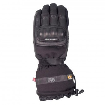 Guantes moto V'Quattro Mercure 17 Calefactables Black