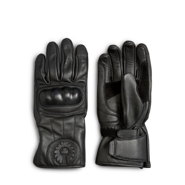 Guantes moto Belstaff Sprite Leather Black