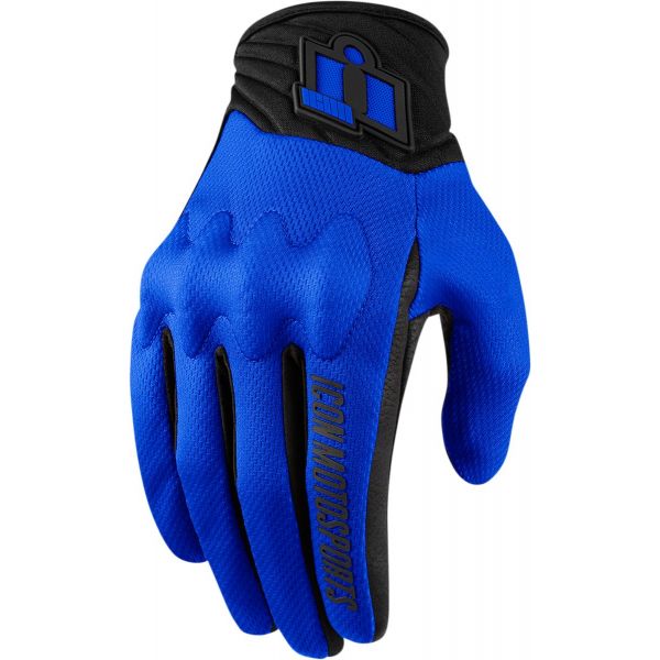 Guantes moto ICON Anthem 2 Glove Blue Guantes moto ICON Anthem 2 Glove Blue