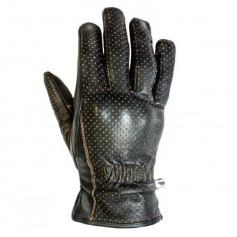 Guantes moto Helstons Basik Perfore Marrn