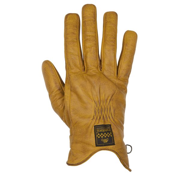Guantes moto Helstons Condor Summer Gold Brown