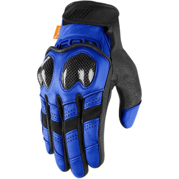 Guantes moto ICON Contra 2 Glove Blue Guantes moto ICON Contra 2 Glove Blue