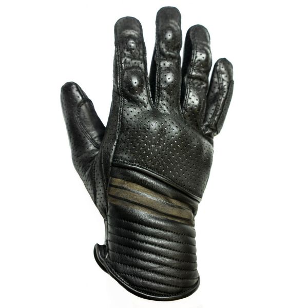 Guantes moto Helstons Corporate Perfore Negro