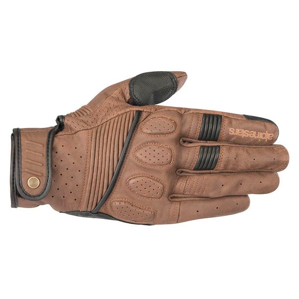 Guantes moto Alpinestars Crazy Eight Black Brown