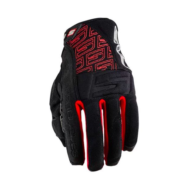 Guantes moto Five Enduro Quad Summer Black Red