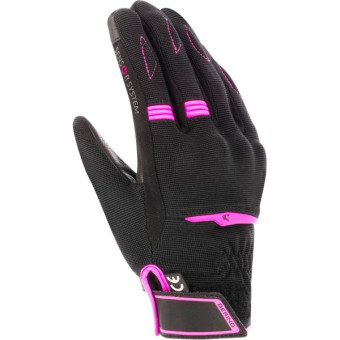 Guantes moto Bering Lady Fletcher Evo Black Fuchsia