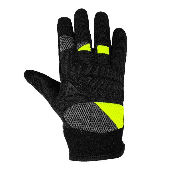 Guantes moto Dainese Fogal Unisex Black Yellow Fluo