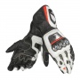 Guantes moto Dainese Full Metal 6 Black White Lava Red