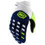 Guantes moto 100% Airmatic Navy White