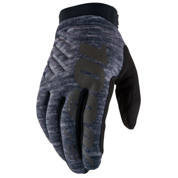Guantes moto 100% Brisker Heather Grey