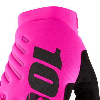 100% Brisker Neon Pink