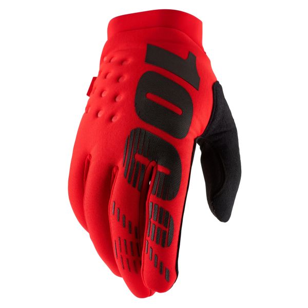 Guantes moto 100% Brisker Red
