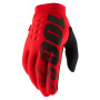 Guantes moto 100% Brisker Red
