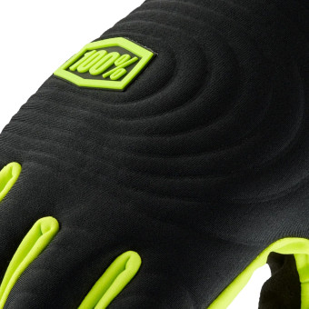 100% Brisker Xtreme Black Neon Yellow