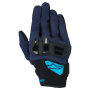 Guantes moto Alpinestars Cromo V2 Azul oscuro Ocano Hawaiano