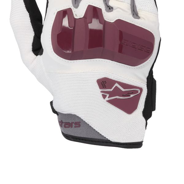 Alpinestars Cromo Mujer Blanco Burdeos