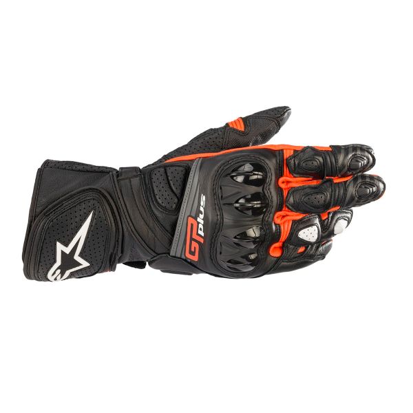 Guantes moto Alpinestars GP Plus R V2 Glove Black Fluo Red
