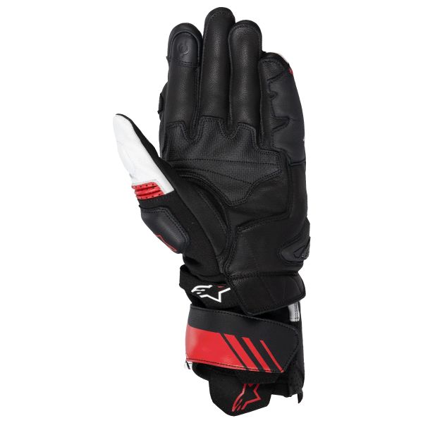 Alpinestars GP Plus R V3 Piel Negro Blanco Rojo Brillante