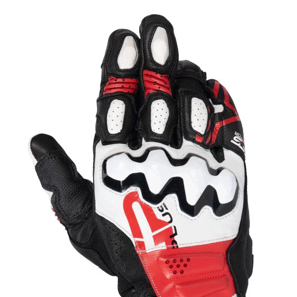 Alpinestars GP Plus R V3 Piel Negro Blanco Rojo Brillante