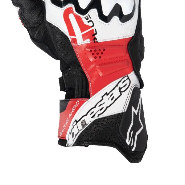 Alpinestars GP Plus R V3 Piel Negro Blanco Rojo Brillante