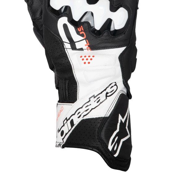 Alpinestars GP Plus R V3 Piel Negro Blanco Rojo Fluo