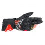 Guantes moto Alpinestars Guante GP TECH V2 Negro Blanco Rojo Fluo