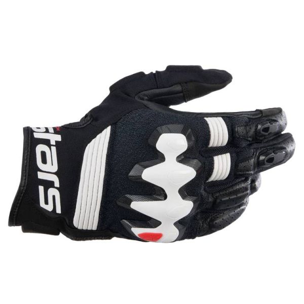 Guantes moto Alpinestars Halo Negro Blanco Guantes moto Alpinestars Halo Negro Blanco