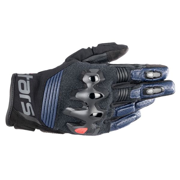 Guantes moto Alpinestars Halo Azul oscuro Negro