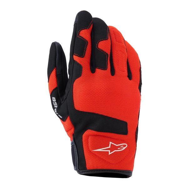 Guantes moto Alpinestars Ignite Gloves Red Tangerine Black