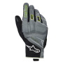 Guantes moto Alpinestars Moblast WP Fur Gray Black Sulphur Yellow
