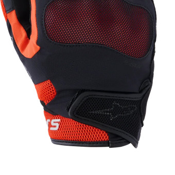 Alpinestars Mogress Airflow Black Red Tangerine