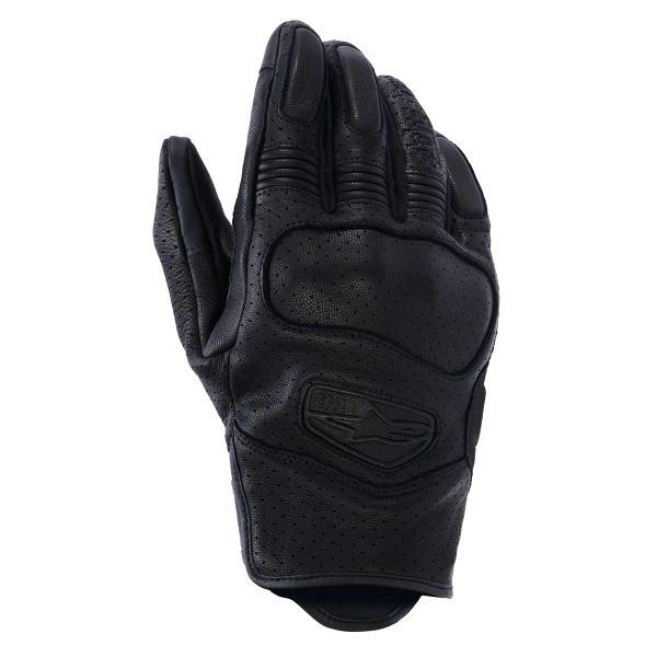 Guantes moto Alpinestars Mustang V3 Leather Black Black