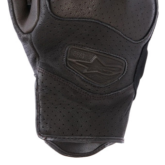 Alpinestars Mustang V3 Leather Dark Brown Black