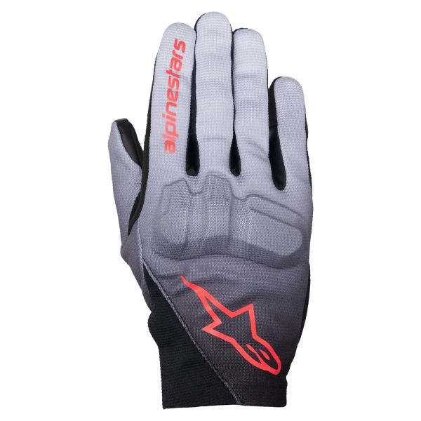 Guantes moto Alpinestars Reef Mujer V2 Gris Negro Rosa Fluo Guantes moto Alpinestars Reef Mujer V2 Gris Negro Rosa Fluo