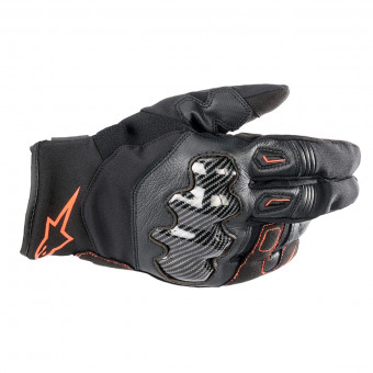 Guantes moto Alpinestars SMX-1 Drystar Black Red Fluo