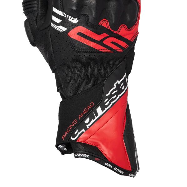 Alpinestars SP-3 Negro Rojo brillante Blanco