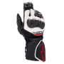 Guantes moto Alpinestars SP-8 V3 Air Negro Blanco Rojo Brillante