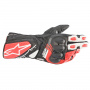 Guantes moto Alpinestars SP-8 V3 Negro Blanco Rojo brillante