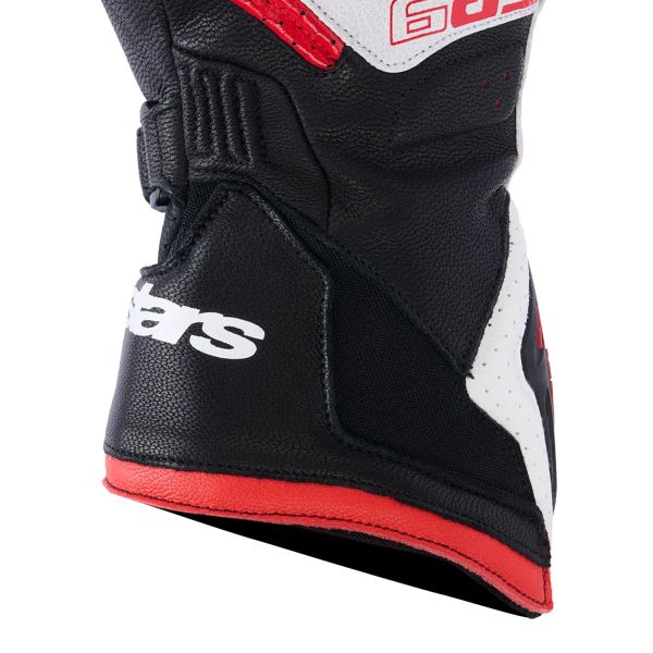 Alpinestars SP-9 Black White Bright Red