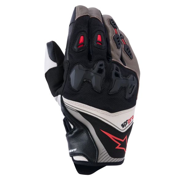 Guantes moto Alpinestars SP-R Pro Walnut Mastic Black