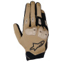 Guantes moto Alpinestars SP X 3 Caqui oscuro Arena Negro