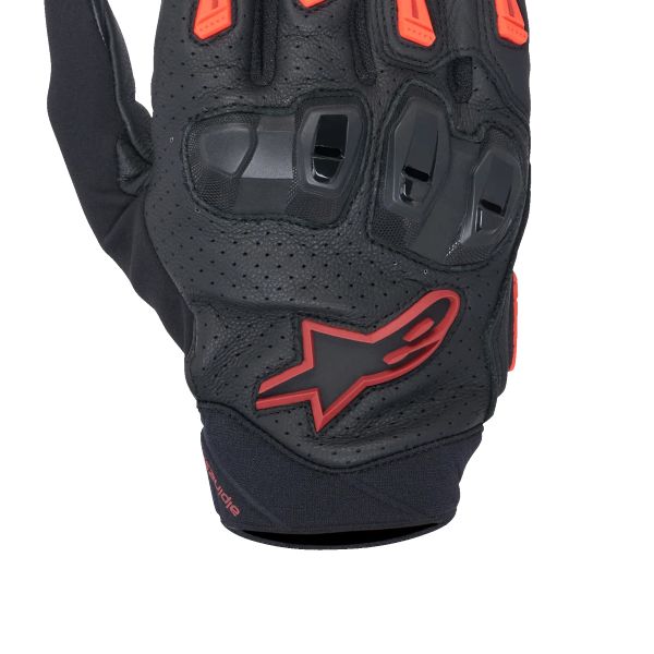 Alpinestars SP X 7 Negro Rojo Oscuro Fluo