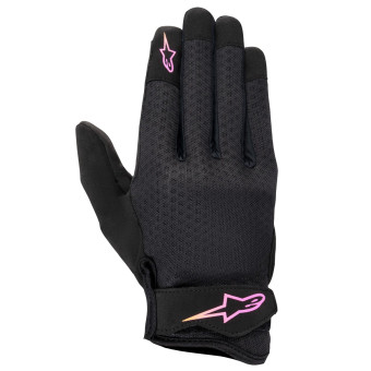Guantes moto Alpinestars Stated Air Women Black Yellow Pink