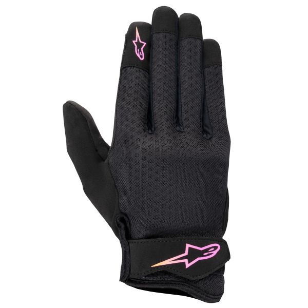 Guantes moto Alpinestars Stated Air Mujer Negro Amarillo Rosa Guantes moto Alpinestars Stated Air Mujer Negro Amarillo Rosa